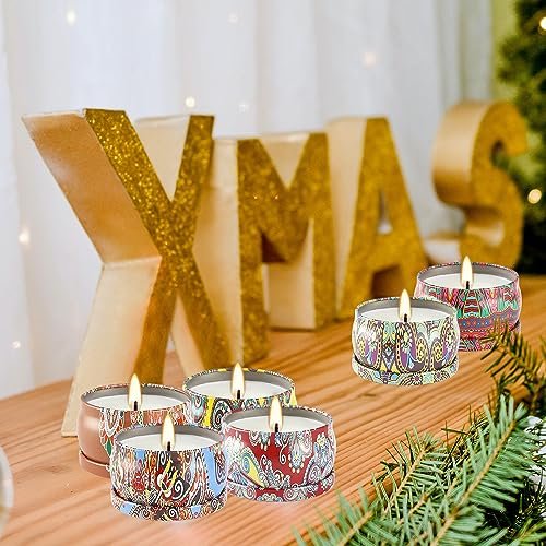 Scented Candles Gift Set, 2.5 oz Soy Wax Aromatherapy Candle for Home, Romantic Candles Gift for Mother Day Christmas Valentines Birthday (24 Pack) - görsel 8