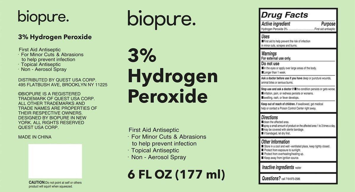 Biopure Hydrogen Peroxide 6 Fl Oz Spray – Convenient Non-Aerosol Spray Bottle with 3% Hydrogen Peroxide | Hydrogen Peroxide 3% First Aid Topical Antiseptic for Minor Cuts and Abrasions (2-Pack) - görsel 15