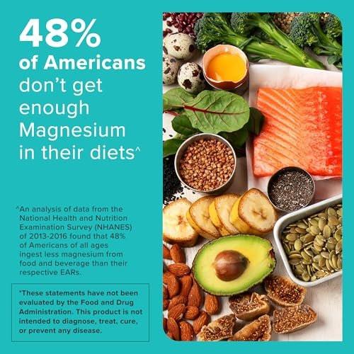 Qunol Magnesium Capsules 420mg, 100% DV, High Absorption Magnesium Supplement, Extra Strength, Bone and Muscle Health Supplement, 180 Count - görsel 1