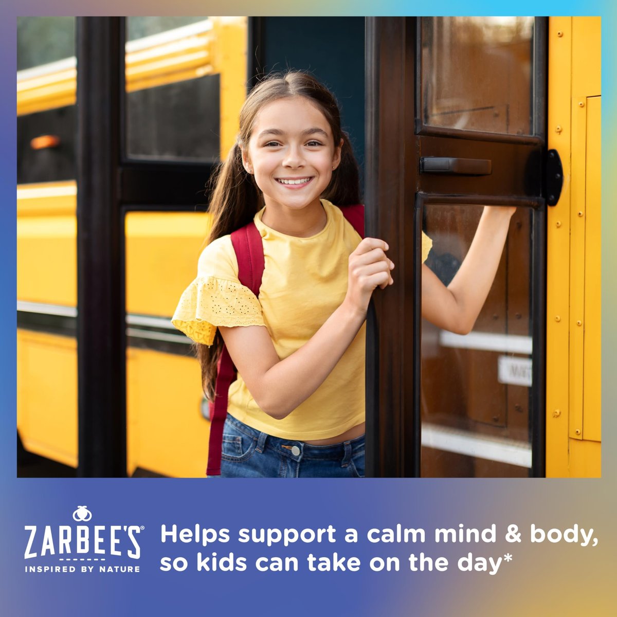 Zarbee’s Kids Calm Gummies with Magnesium, for Kids Ages 5+, Melatonin-Free, Support for a Calm Mind & Body, Chamomile & Vitamin B6, Natural Raspberry Flavor, 30 ct - görsel 9