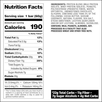 Quest Nutrition Overload Protein Bars, – 1g Sugar: Satisfies your sweet tooth without the sugar crash. – Image 12