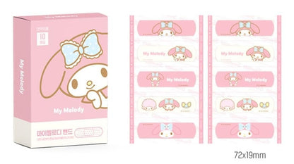2Pack, Cute Kitty Friends Adhesive Bandages 10 Count, 16 Count Each Type, 26 Count Total, First Aid Bandages with Cute Designs, Design May Vary (Pink)