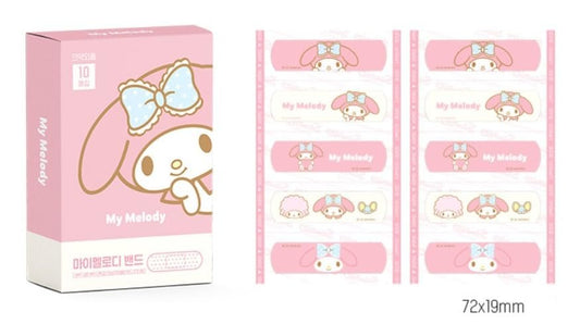 2Pack, Cute Kitty Friends Adhesive Bandages 10 Count, 16 Count Each Type, 26 Count Total, First Aid Bandages with Cute Designs, Design May Vary (Pink)