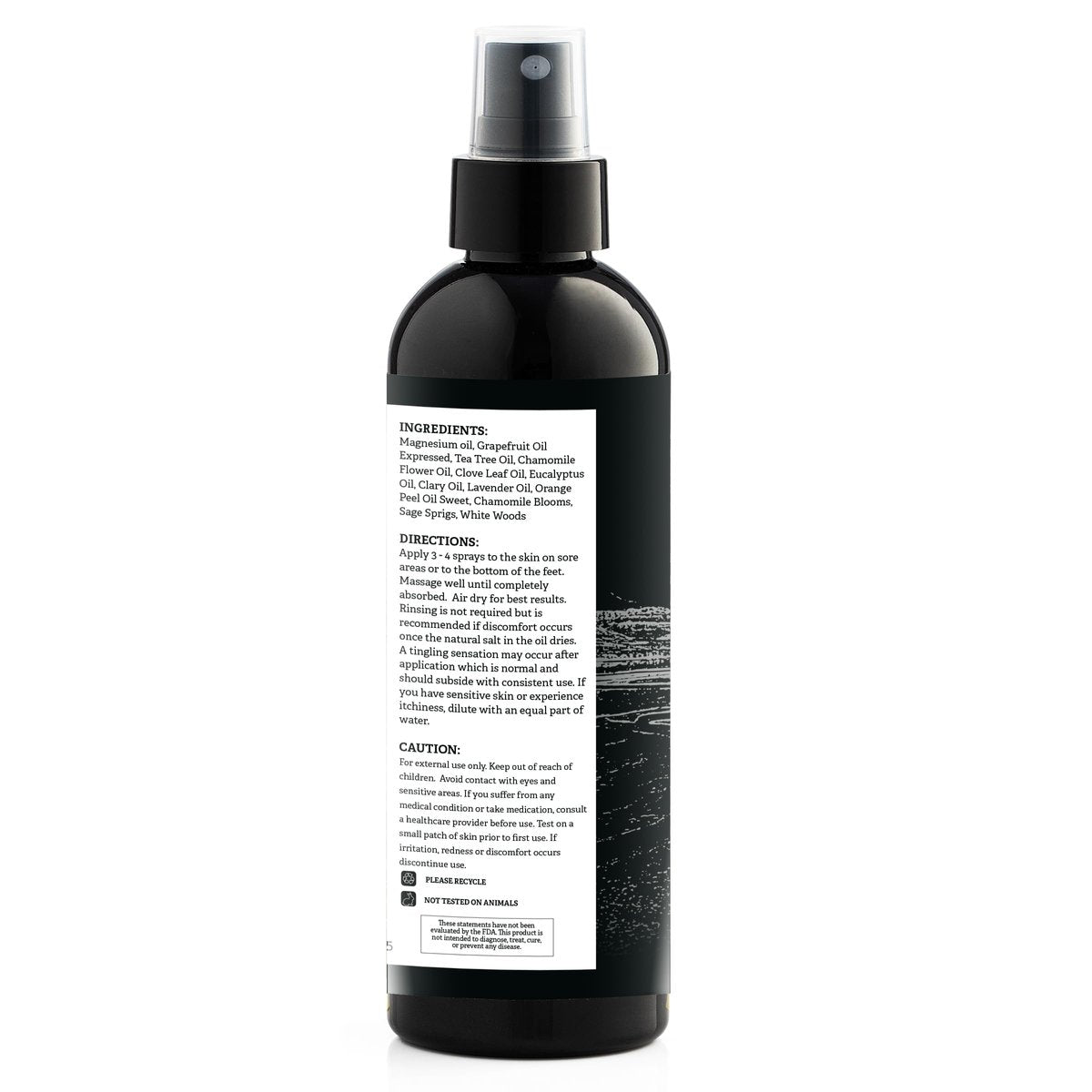 Aromasong Magnesium Oil Spray Lavender - Extra Strength (23mg in Each Spritz) 8 Oz - Natural and Pure Magnesium Oil for Feet - Made in The USA - for Leg Discomfort and Promotes a Calm Sleep - görsel 15