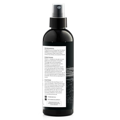 Aromasong Magnesium Spray Grapefruit - Extra Strength (23mg in Each Spritz) 8 Oz - Natural and Pure Magnesium Oil Spray - Made in The USA - for Leg Discomfort and Promotes a Calm Sleep