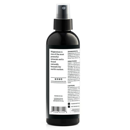 Aromasong Magnesium Spray Grapefruit - Extra Strength (23mg in Each Spritz) 8 Oz - Natural and Pure Magnesium Oil Spray - Made in The USA - for Leg Discomfort and Promotes a Calm Sleep