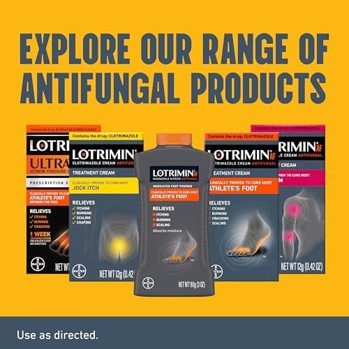 Lotrimin Ultra Antifungal Jock Itch Cream with Butenaﬁne Hydrochloride, Jock Itch Treatment for Men, Women, and Kids Over The Age of 12, 1.1 oz Tube - görsel 3