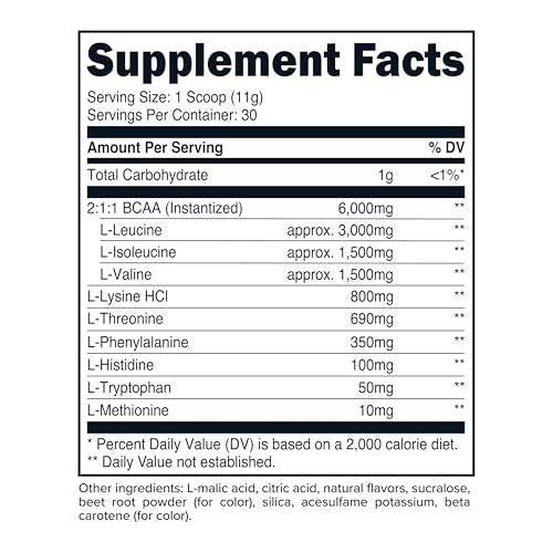 Primaforce EAA Powder (30 Servings, Tropical Punch) - Essential Amino Acids for Pre/Intra Workout and Recovery - Non-GMO and Gluten Free - görsel 4