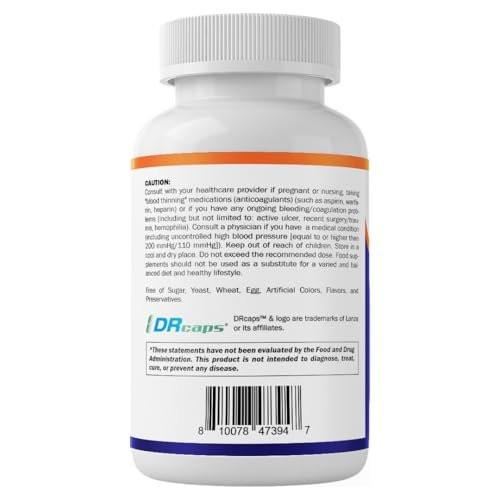 Vitamatic Serrapeptase 240,000 SPU Servings, 120 Delayed Released Capsules - Enteric Coated - Non-GMO- Made in the USA (120 Count (Pack of 1)) - görsel 1