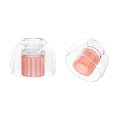 SpinFit W1 for IEM - S - Patented Medical-Grade Silicone Ear Tips, Double W-Shaped Tube Core, More Stability - görsel 1