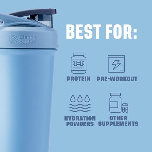 BlenderBottle Sport Sleek Insulated – Capacity: 25 ounces (740 ml) – Image 8