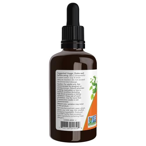 Now Foods Supplements, Certified Organic Licorice Root 2 fl. oz - görsel 2