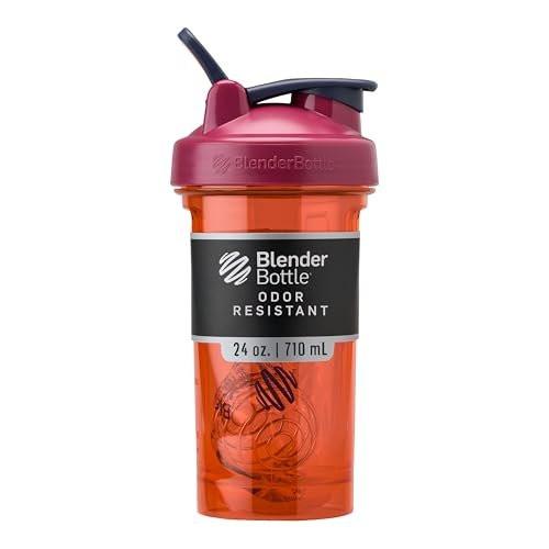 BlenderBottle Shaker Bottle Pro Series Perfect for Protein Shakes and Pre Workout, 28-Ounce, Full-Color Coral - görsel 3