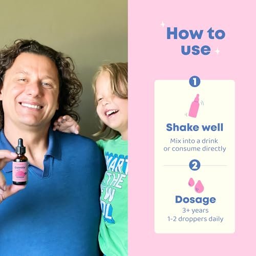 JoySpring Calmify Magnesium Citrate Liquid for Kids - Sugar-Free, Gluten-Free Calming Supplement with Chamomile - Natural Support for Kids & Teens (1 fl oz) 30 Servings - görsel 12