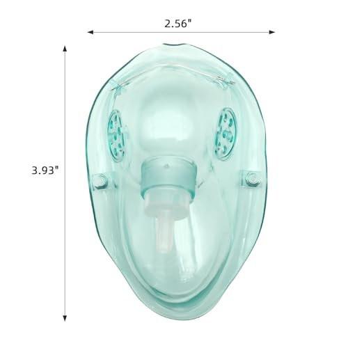 DWCHECK 3 Pack Pediatric Oxygen Mask for Face with 7 Ft Tube, Kid Oxygen Mask with Adjustable Elastic Strap - Pediatric Elongated Size - görsel 6