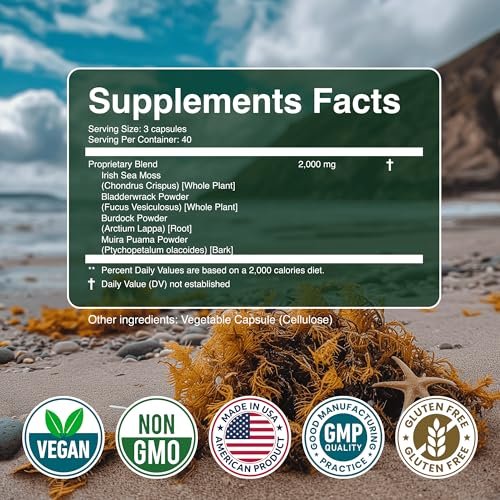 Secret Element Sea Moss Capsules with – Form: Capsules – Image 6
