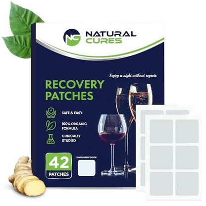Recovery Patches 42 Pack - Wake Up Refreshed – Skin-Friendly Adhesive: The strong yet gentle adhesive ensures the – Image 2
