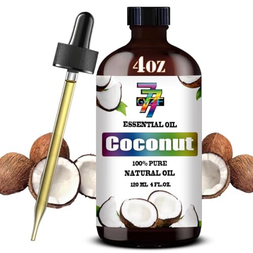 Coconut Essential Oil – Creamy Coconut Oil for Diffuser, DIY Candles, Soap, Humidifier, Home, Gift – 4 fl oz (120 ml) – GV77ZF - görsel 2