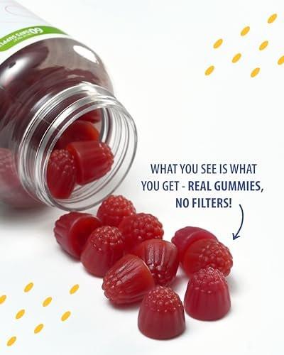 Sugar-Free Magnesium Gummies for Kids & Teens - 500mg Calm Magnesium Citrate - Chewable Magnesium Gummy Supplement for Sleep, Mood & Muscle Support - Citrato de Magnesio para Niños - 30 Days Supply - görsel 11