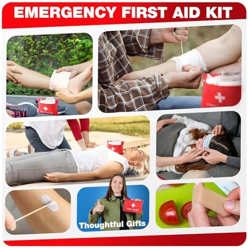 LOYEE 107 Piece First Aid Kit for Home, Car, Travel, Hiking, Camping, Boat, Vehicle, Sports, Outdoor Survival - Lightweight Compact Emergency Kit - görsel 14