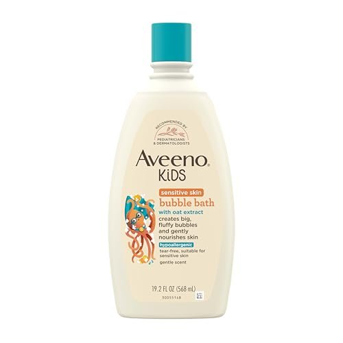 Aveeno Kids Bubble Bath Sensitive Skin 19.2 Ounce - görsel 5