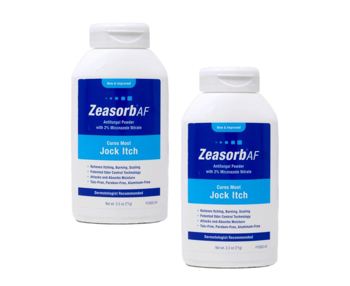 Zeasorb Super Absorbent Antifungal Treatment Powder for Jock Itch, 2.5 Ounce (Pack of 2) - görsel 2
