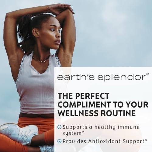 Earth's Splendor Turmeric Complex 500mg with Black Pepper, 90 Capsules - Supports Antioxidant Activity and Joint Health* - 1.5 Month Supply - görsel 10