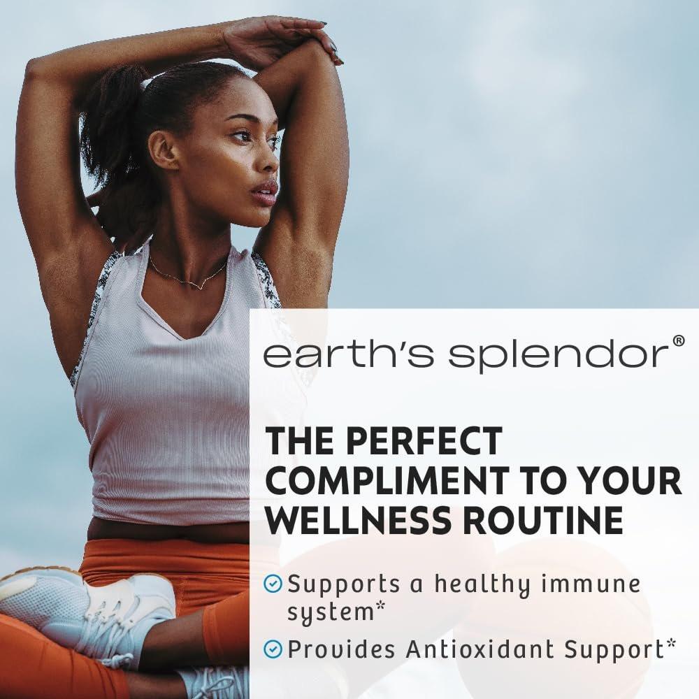 Earth's Splendor Turmeric Complex 500mg with Black Pepper, 90 Capsules - Supports Antioxidant Activity and Joint Health* - 1.5 Month Supply - görsel 9