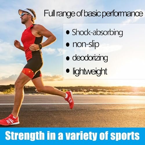 Shoe Insoles, Comfort Thin Lightweight Shock Absorption and Cushion Shoe Insole, Best Insoles for Men and Women for Everyday Use - görsel 11