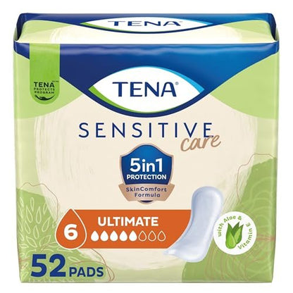 TENA Sensitive Care Incontinence Pads for – Cotton-Soft Top Sheet: Gentle on sensitive skin, reducing irritation – Image 2