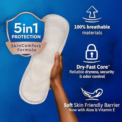 TENA Sensitive Care Incontinence Pads for – Odor Control: Neutralizes odors for discreet freshness throughout the – Image 4
