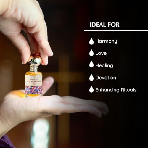 Rose of Sharon Anointing Oil 9ml (0.3 fl oz.) | Blessings from The Holy Lands | Blessed from Jerusalem | Biblical Spices | Christian Gifts | Holy Oil for Prayer and Protection - görsel 10