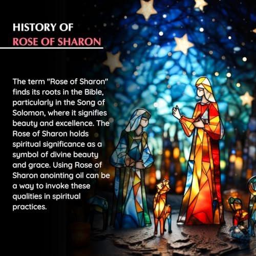 Rose of Sharon Anointing Oil 9ml (0.3 fl oz.) | Blessings from The Holy Lands | Blessed from Jerusalem | Biblical Spices | Christian Gifts | Holy Oil for Prayer and Protection - görsel 8
