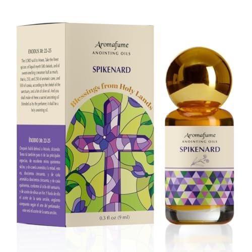 Spikenard Anointing Oil 9ml (0.3 fl oz.)| Blessings from The Holy Lands | Blessed from Jerusalem with Biblical Spices | Christian Gift | Holy Oil for Prayer and Protection - görsel 2