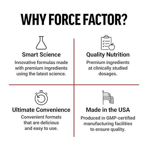 Force Factor Magnesium Glycinate 200mg, Magnesium Supplement for Women and Men to Support Sleep, Muscle Relaxation, and Mood, High Absorption, Vegan, 50 Servings - görsel 17