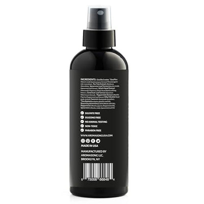 Aromasong Natural Shoe Deodorizer and Foot Spray - 24-Hour Freshness Foot Odor Eliminator for Feet - Extra Strength Fresher for Smelly Shoes & Stinky Feet Spray with Refreshing Scent, 4oz