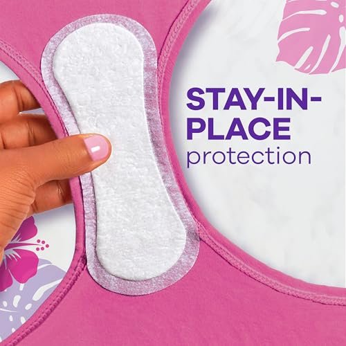 Always Panty Liners for Women Daily Liners, Regular Absorbency, Unscented, 216 Count x 2 (432 Total) - görsel 15