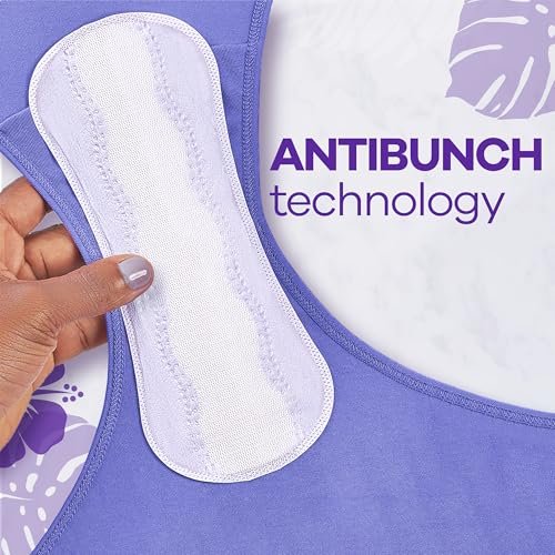 Always Panty Liners for Women Anti-Bunch Xtra Protection Daily Liners, Long, Unscented, 136 Count x 2 (272 Total) - görsel 4