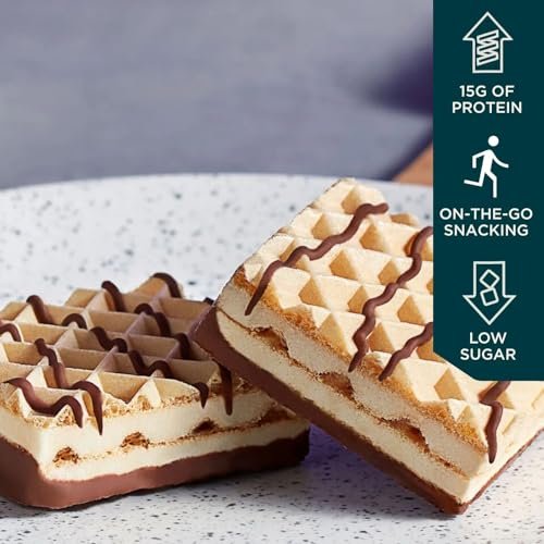 Myprotein Crispy Protein Wafers | 15g – High Protein Content: Each wafer provides 15g of protein from milk and – Image 11
