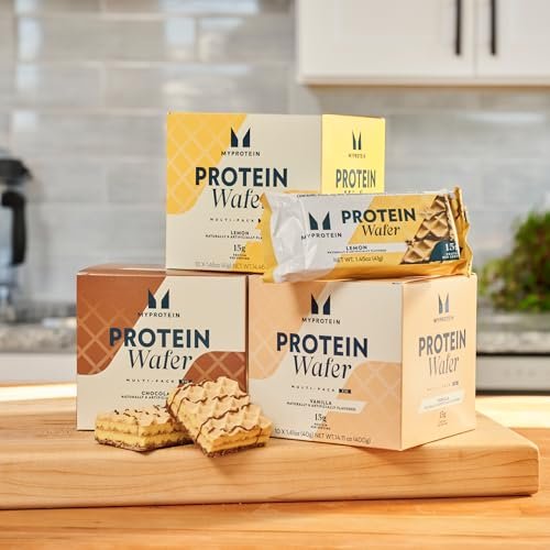 Myprotein Crispy Protein Wafers | 15g Protein | Box of 10 | Chocolate | High Protein Snack Bar | Milk & Whey Isolate | Low Sugar - görsel 6