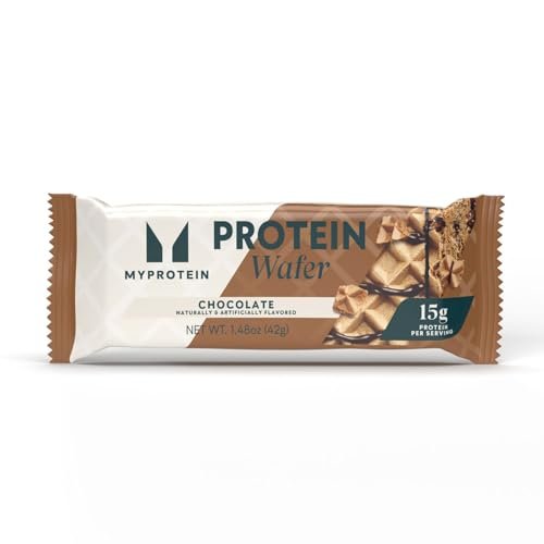 Myprotein Crispy Protein Wafers | 15g Protein | Box of 10 | Chocolate | High Protein Snack Bar | Milk & Whey Isolate | Low Sugar - görsel 4