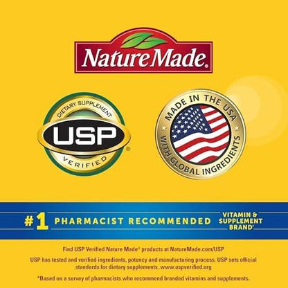 Nature Made Advanced Hair Skin and Nails Gummies, Biotin, Pro Retinol A, Niacinamide, Vitamin C & Vitamin E, 80 Gummies, 40 Day Supply