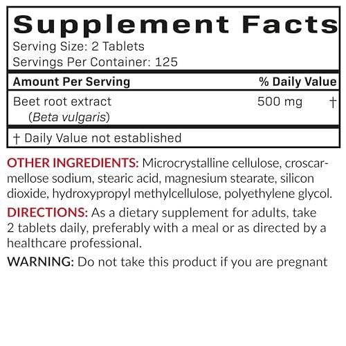 Futurebiotics Beet Root Extra Strength, Non-GMO, 250 Vegetarian Tablets - görsel 16