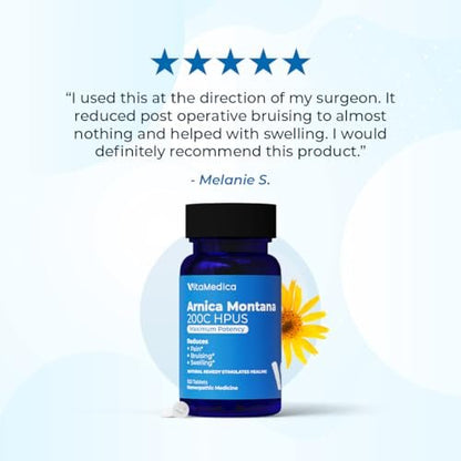 VitaMedica Arnica Montana 200C Rapid – Athletes and active individuals dealing with muscle soreness, sprains, or – Image 8