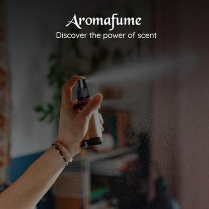 Vanilla Room, Linen & Pillow Spray by Aromafume | 100ml/3.38 fl oz | with Pure Vanilla Essential Oil | Aromatherapy Spray | Mist for Bedding, Fabrics