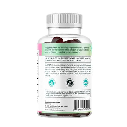 Vitamatic Saw Palmetto & Pumpkin Seed – Serving Size: 2 gummies – Image 8