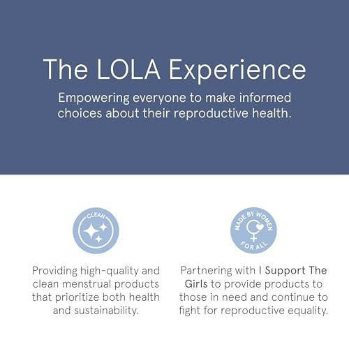 LOLA Light Organic Cotton Tampons, 32 Count - Light Non-Toxic Tampons, Period Feminine Hygiene Products, HSA FSA Approved - görsel 5