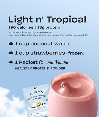 NUFYX® Family Owned Protein Powder, Organic – Flavor: Creamy Vanilla – Image 9