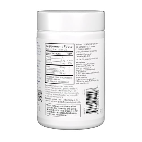 Blink NutriTears Clinically Proven – Essential Nutrients: Contains lutein and zeaxanthin, powerful antioxidants – Image 8