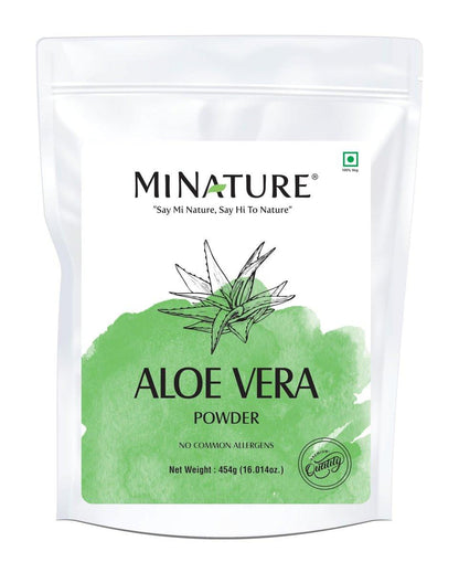 minature 100% Aloe Vera Powder (Aloe Barbadensis) 227g (8 oz) | Pure Aloe Vera Leaf Powder